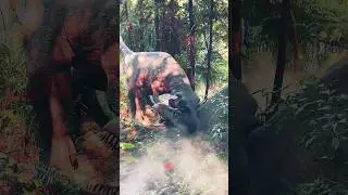 Witness the clash of two of the most dangerous dinosaurs! Who will win, who will die? #dinosaurwar