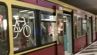 S-Bahn Berlin Mitfahrt von Yorckstraße bis Friedrichstraße in der BR 481 auf der S1