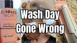 Wash Day Vlog | Blow Drying & Trying a Viral Hair Curler (Fail Included)