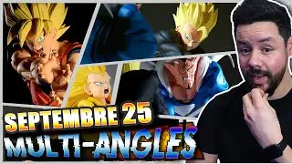 DE LA BADASSITUDE SAIYAN EN SEPTEMBRE !! FIGURINES PRIZES BANPRESTO DRAGON BALL Z