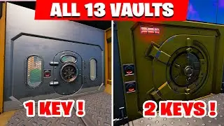 Where to Find Vaults in fortnite Chapter 3 Season 4 - All Vaults locations in fortnite