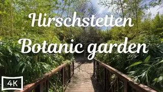 Hirschstetten Botanic Gadren 5 in1 Vienna 4K walk nature sound 🇦🇹