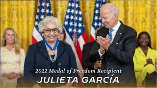 Julieta Garc&iacute;a: 2022 Medal of Freedom Recipient