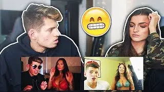 Current Girlfriend Reacts to My EX Girlfriend... *VERY AWKWARD*
