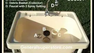 GSS501 Portable Outdoor Sink