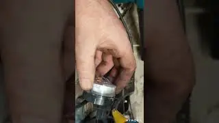 BMW R1200 auxiliary light repair