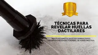 Técnicas para revelar huellas dactilares/ IE Criminalística