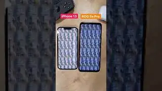 Rog 5s vs 13 pro Max 🥵 #shots #shorts #rog #rog5s