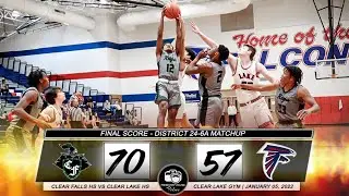 District 24-6A Matchup | Clear Falls HS vs Clear Lake HS Game Recap