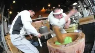 Fastest Mochi Making in Japan