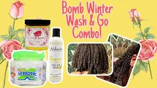 WINTER WASH & GO COMBO FT. NATURE’S LITTLE SECRET & LE FLEUR NATURALS | LCG METHOD | Curly Tells