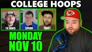 College Basketball Predictions and Analysis with Kyle Kirms | Monday November 10th