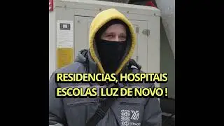 Kiev :Luz restaurada ! T&aacute;tica 🇷🇺 de Apag&atilde;o FALHOU , em 25/01/2026