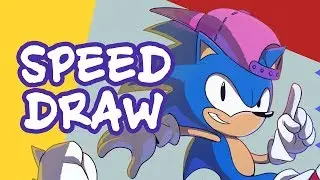 Sonic Mania Speed Draw