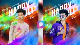 Holi Photo Editing 2022 | Holi Special Photo Editing | PicsArt Editing | Menditor