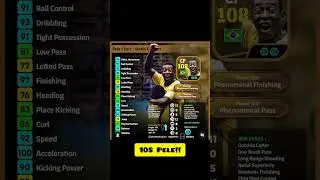 108 Pele best training #efootball #pes #efootball2024 #pele #brazil #bigtime