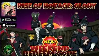 Rise Of Hokage: Glory/Ninja Chronicles New Weekend Redeem Code 🎁 Naruto Idle RPG iOS/Android