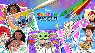 Disney Coloring World | Mobile App