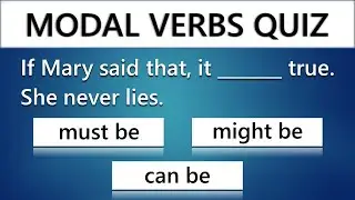 Modal Verbs Quiz | Grammar Quiz