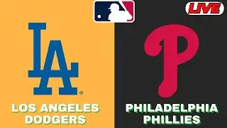 LIVE : Philadelphia Phillies Vs Los Angeles Dodgers | MLB 2025 | Baseball | Score | Sep 16 2025