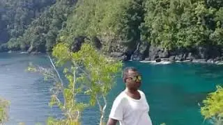 Air terjun di kampung asbaken distrik makbon kabupaten Sorong provinsi Papua barat