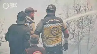 Supporting Firefighters in Northern Latakia