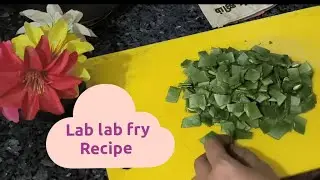 Lablab Beans Fry | Simple South Indian Avarakkai Poriyal for Rice