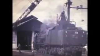 SNCF Class 241P at Nevers in 1968 - the most powerful passenger steam locomotive in the world