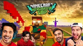 I Visit Herobrine SMP Minecraft | hum gaye Herobrine SMP me