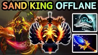 🔥 THE DEADLIEST OFFLANER IN DOTA 2 💀 — SAND KING DOMINATES | DOTA 2 🔥