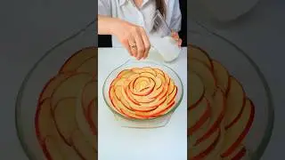 🍎 Quark Cake with Apple Rose &ndash; soft, juicy & easy