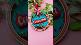 DIY Personalized Shaker Ornament with Cricut &ndash; Festive & Fun!  #diy #christmascrafts #cricutcrafts