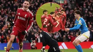 Crazy Reaction To Florian Wirtz scored his first Premier League goal for Liverpool