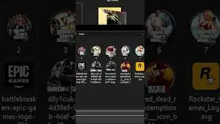 Change the appearance of game folders to professional icons ✅