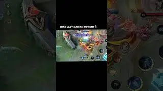 miya last maniac moment.!!😲#mobilelegends #shorts #miya #gameplay #foryou #fyp #esports #short #mlbb