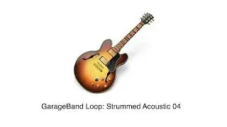 GarageBand Loop: Strummed Acoustic 04 (Dr. Amigo Original Sample)