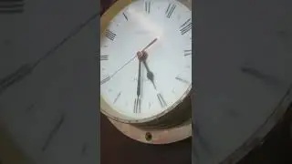 Working of an Original Vintage Kienzle Super Tanker Ship's Chronoquartz Wall Clock #clock #wallclock