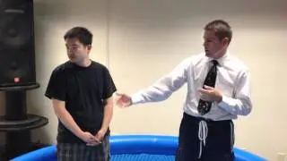 Josh Baptism at Step Off Ministry