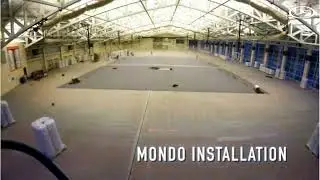 Susquehanna University Field House | Mondo Track Installation Timelapse