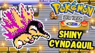 EPIC FULL ODDS SHINY CYNDAQUIL REACTION IN POKEMON SILVER AFTER 9,302 RESETS! SILVER DTQ MEMBER #1