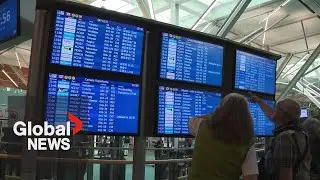 Air Canada ranks least punctual among large North American airlines