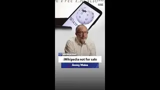 Wikipedia not for sale: Jimmy Wales