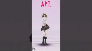 [#MMD] #ROSE & #BrunoMars - #APT. #Challenge [Motion DL]