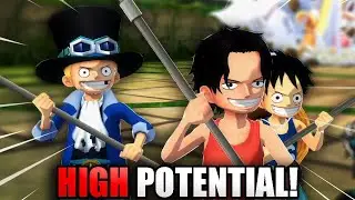 Первый в истории трио ASL Ace Luffy Sabo &mdash; это ПОТРЯСАЮЩЕ! (Жертва Gear 5)