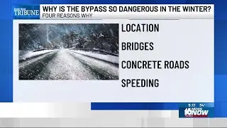 Why is the bypass so dangerous in the winter?