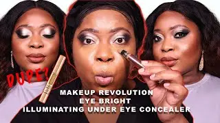 MAKEUP REVOLUTION EYE BRIGHT ILLUMINATING UNDER EYE CONCEALER REVIEW