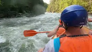 White water rafting the Kennebec River Maine
