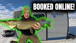 Flip-Over vs Rental Shack&hellip; Shawano Weekend Ice Fishing