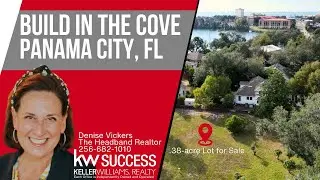 Aerial View: Build-Ready Lot in Historic Cove Neighborhood | Panama City FL Real Estate
