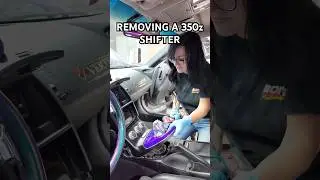 Removing a 350z shifter for upgrades! #diy